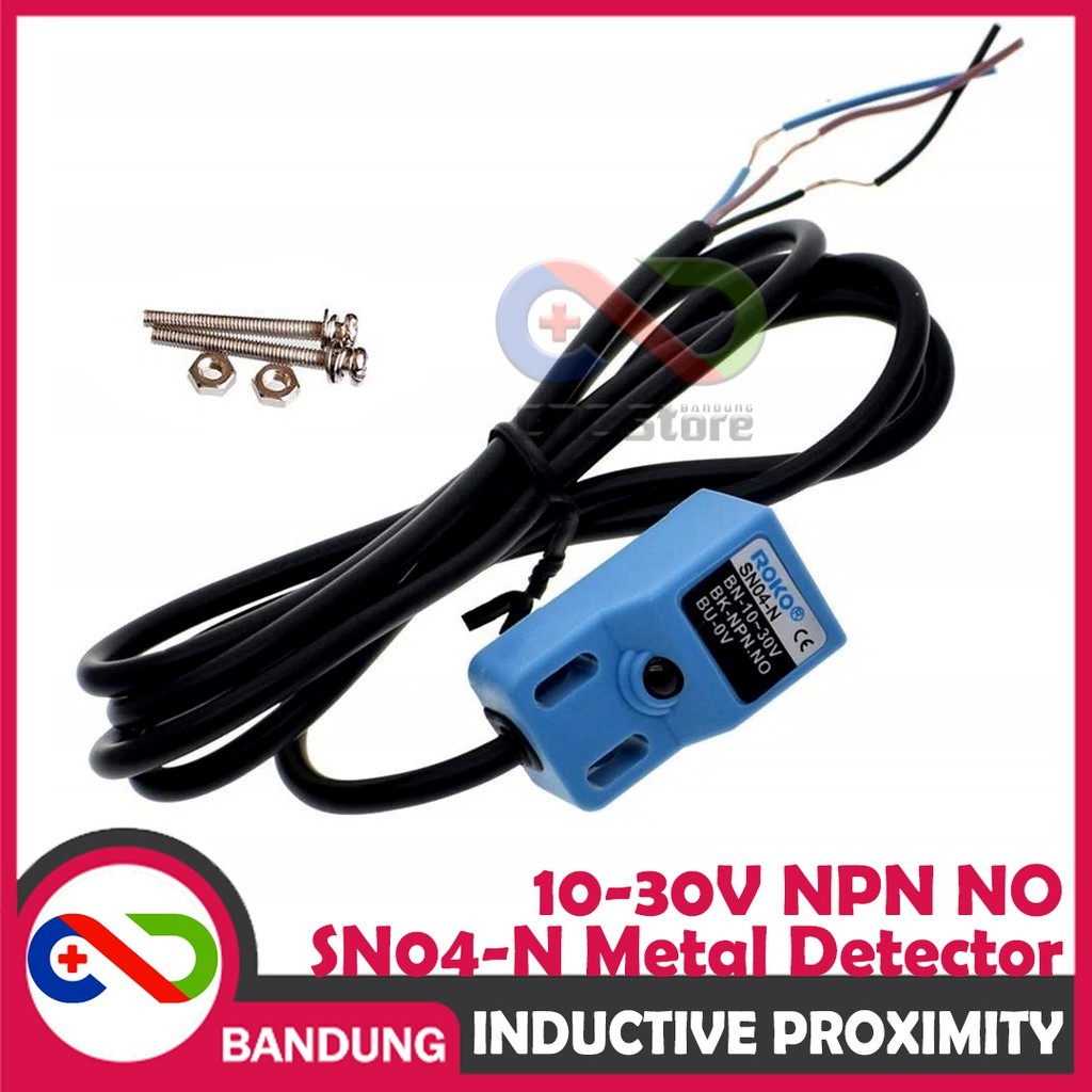 INDUCTIVE PROXIMITY SWITCH SN04N SN04P SN04Y NPN 3 เซ็นเซอร์สายไฟ