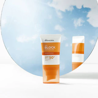 Skinsista Ultra Block Hybrid Sunscreen SPF50+ PA++++ สกินซิสต้า ครีมกันแดดสูตรไฮบริด 30ml (Acne & Oil Control/Active)