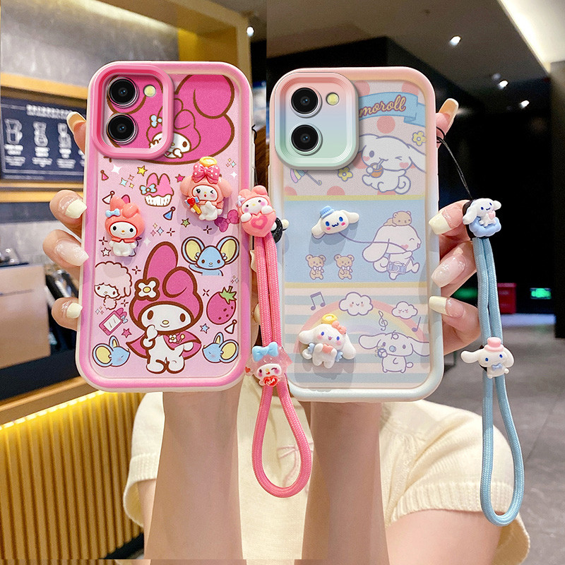 เคส  samsung a03 เคสโทรศัพท์ตุ๊กตา 3D น่ารักสําหรับเคส samsung a03