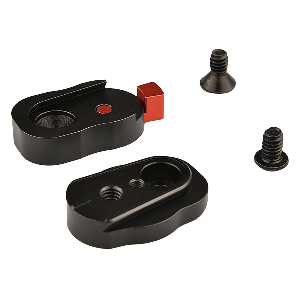 Mini Field Monitor Quick Release แผ่น 1/4 "สกรูสําหรับ LCD Magic Arm ไฟ LED กล้องขาตั้งกล้อง Gimbal กล้องวิดีโอ Rig