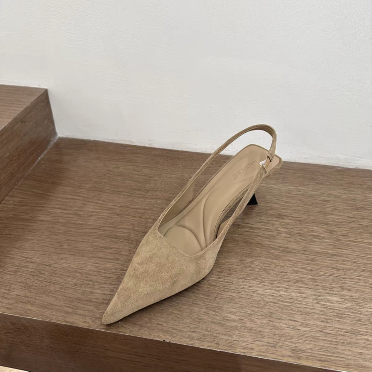 รองเท้าส้นสูงผู้หญิงไซส์ใหญ่ส้นแหลมพิมพ์ลายเสือดาว size35-42 ราคา ถูกที่สุด ดีลบีเคเค แกลเลอรีภาพที่ 8