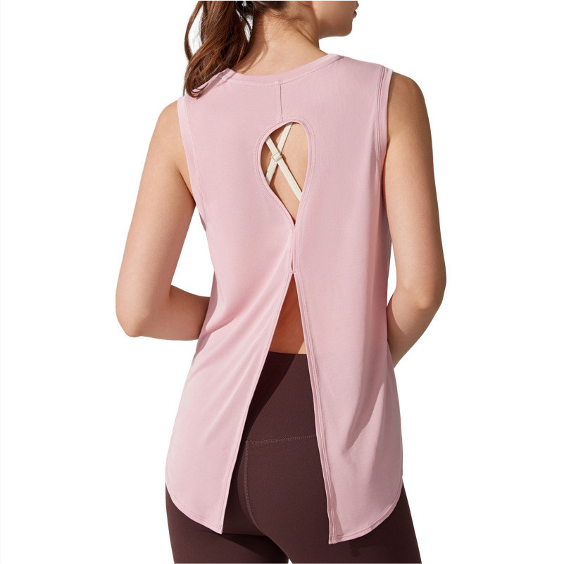 Airactive Leisure Casual Yoga Sports T-shirt Sleeveless 2 Ways Wear Quick Dry - รูปที่ 2