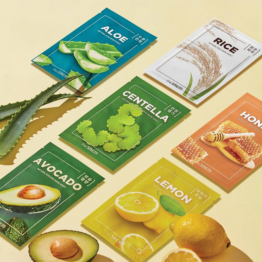 [Olive Young] THE SAEM Natural Mask Sheet 1P