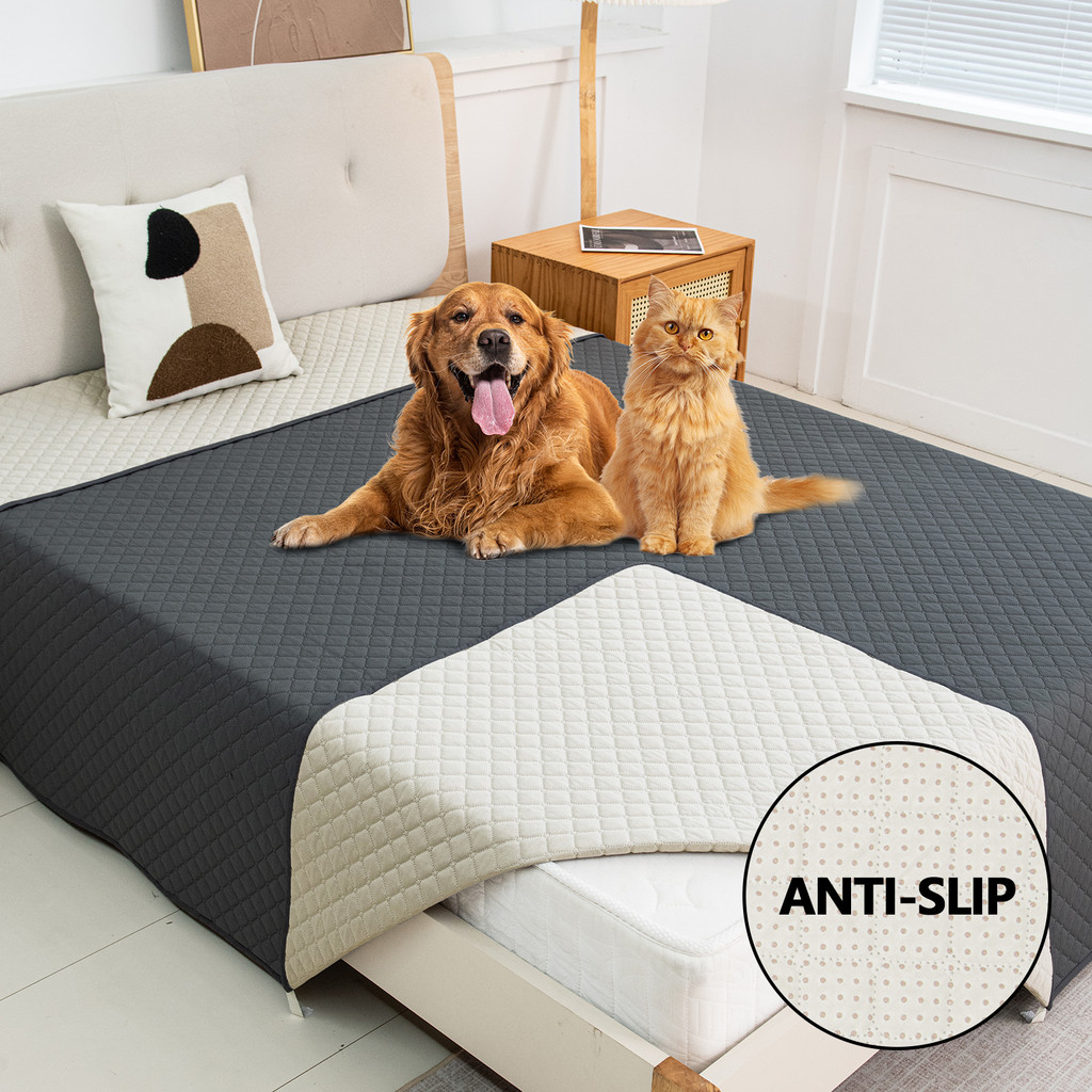 ผ้าห่มสัตว์เลี้ยง ผ้าห่มสุนัข กันน้ําและกันลื่นผ้าห่มสัตว์เลี้ยงและผ้าคลุมเตียงสุนัขโซฟาเสื่อที่นอนสัตว์เลี้ยง,รถไม่หยุดยั้งที่นอนป้องกันเฟอร์นิเจอร์ที่นอนปกส