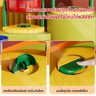 SKISOPGO ชามอาหารสัตว์เลี้ยง ชามสุนัข ชามแมว ปรับความสูงได้ ป้องกันคอ การออกแบบถ้วยดูดลื่น