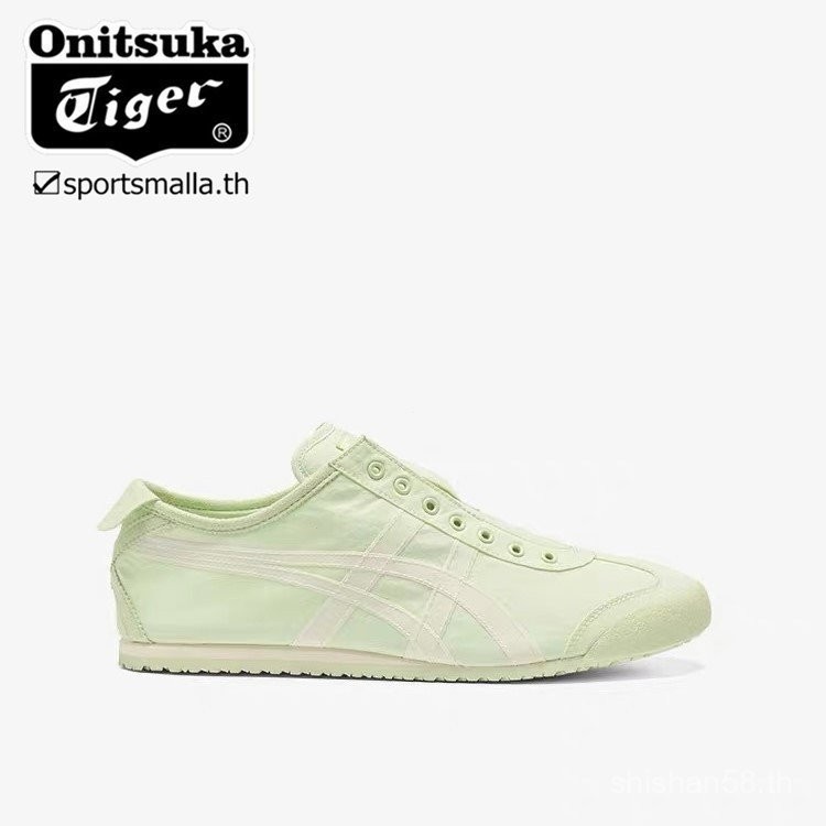 ขายด่วน Onitsuka MEXICO 66 SLIP-ON สบาย ลำลอง กันน้ำ ดูดซับแรงกระแทก ทนทาน รองเท้าวิ่งต่ำ