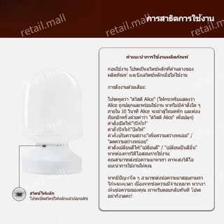 AI โคมไฟกลางคืนแบบควบคุมด้วยเสียง โคมไฟควบคุมด้วยเสียง โคมไฟห้องนอน ไฟกลางคืน อัจฉริยะ โคมไฟข้างเตียงควบคุมด้วยเสียง