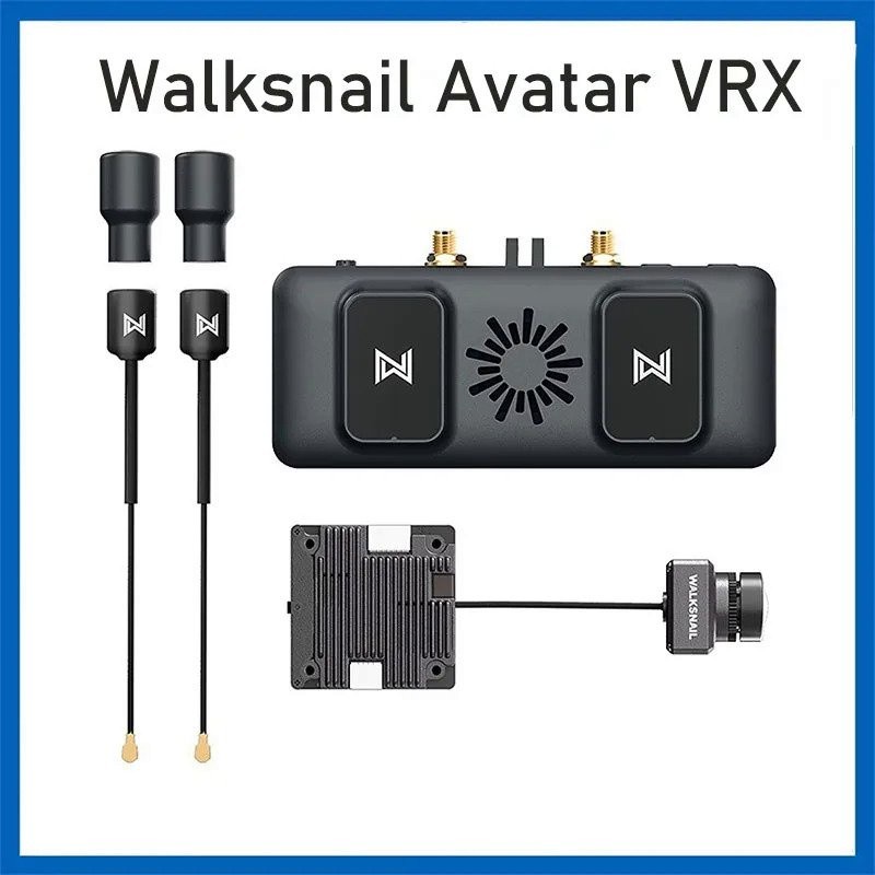 ในสต็อก Walksnail Avatar VRX 1080P/60FPS ระยะทาง 4KM พร้อมชุด Avatar 1S / ชุด Avatar HD Micro สำหรับ