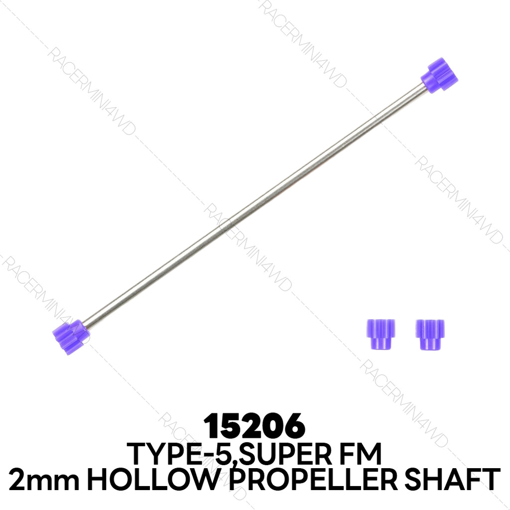 TAMIYA 15206 Type-4/5,FM,Super FM Hollow Propeller Shaft