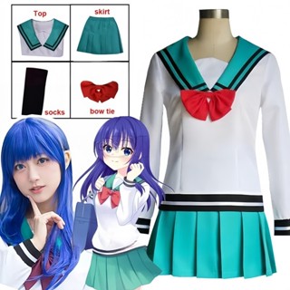 อะนิเมะผู้หญิง Teruhashi Kokomi คอสเพลย์เครื่องแต่งกายชุด Sa…