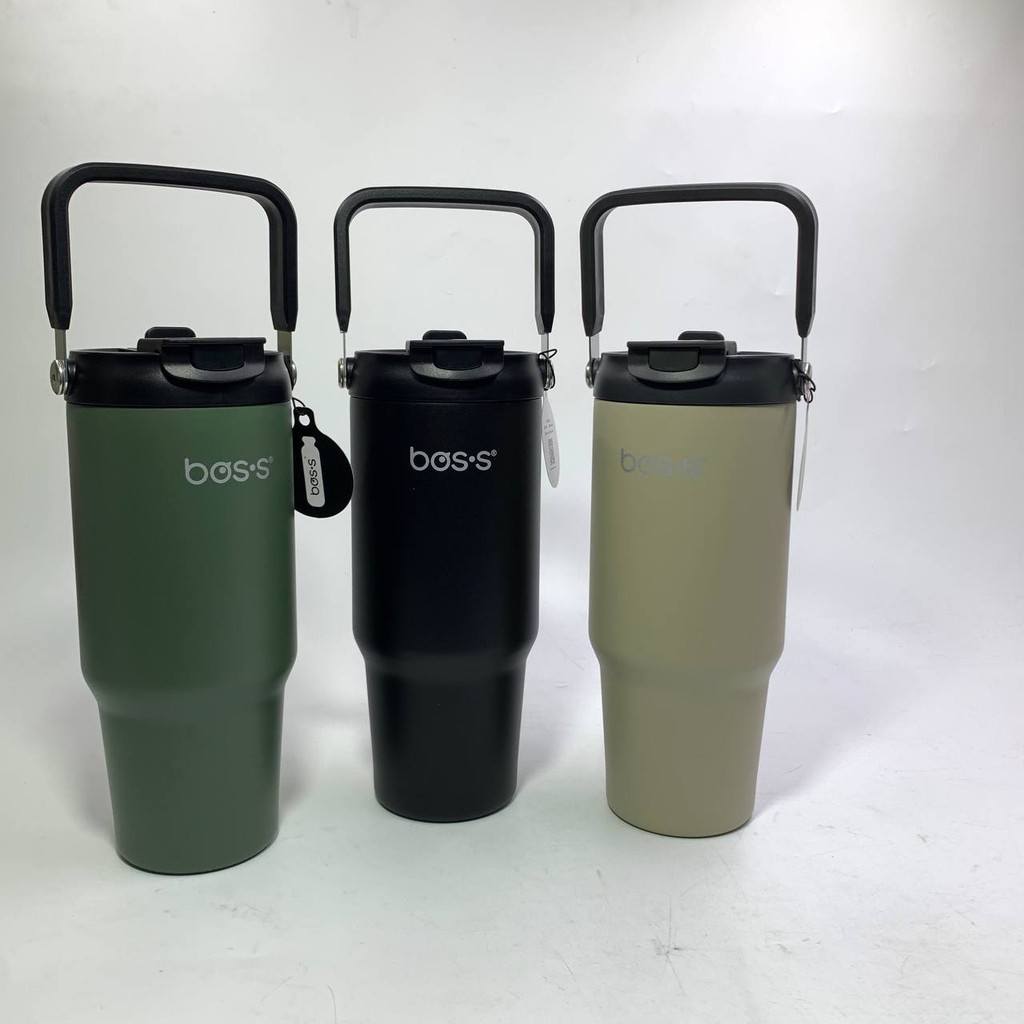 ขวดน้ําสําหรับเดินทางมือ BOSS S/S ขนาด 900 มล