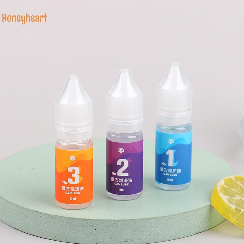 <Honeyheart> Gan Cube Lube 10 ML Gan Lube GAN น้ํามันหล่อลื่นสําหรับ GAN Cube GAN Standard Lube GAN 