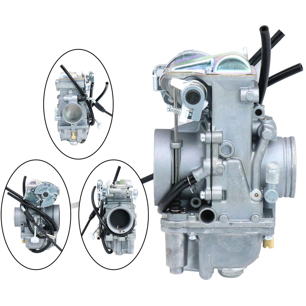 Mikuni TM Series Flat Slide Carburetor 40mm HS40 TM40-6 with Accelerator Pump