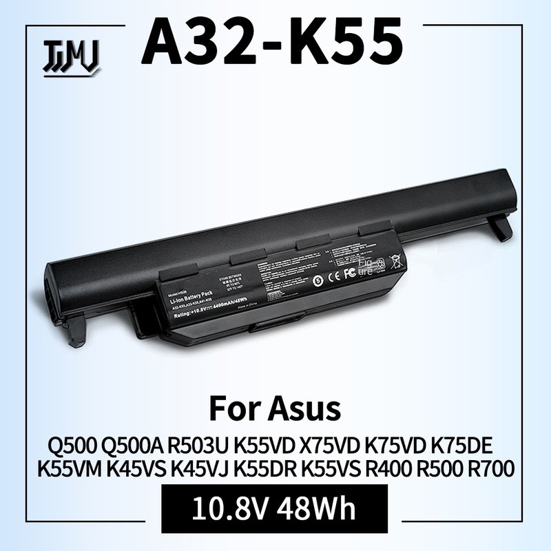 A32-K55 for Asus Q500 Q500A R503U R503A R503C K55VD X75VD K75VM K75VD K75DE K55N K55VM K45VS K45VJ K