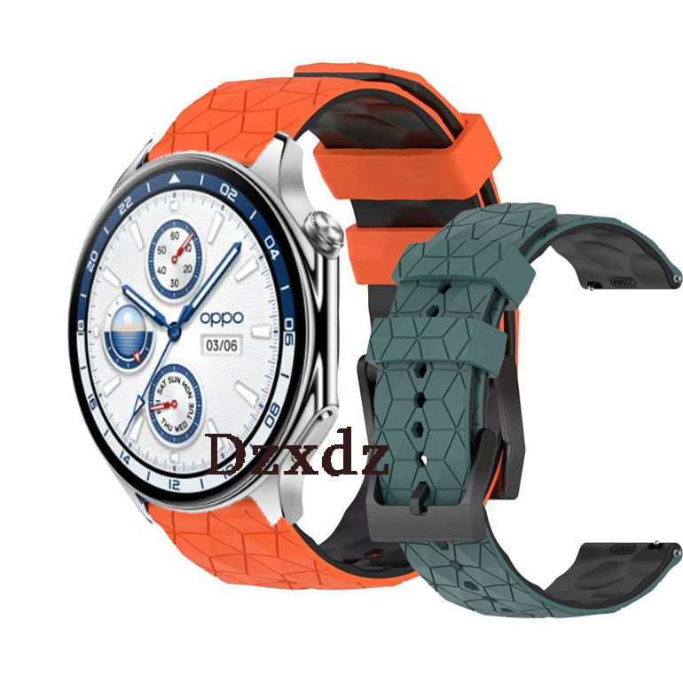สายนาฬิกาข้อมือซิลิโคน แบบเปลี่ยน สําหรับ OPPO Watch X Smart Watch OnePlus Watch 2