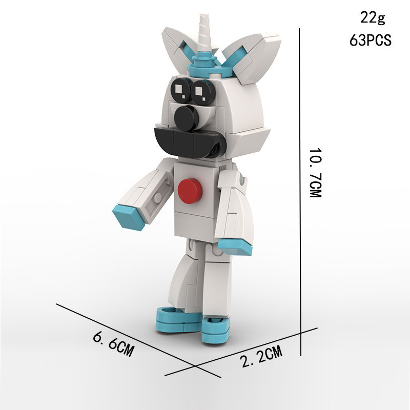 ตัวต่อเลโก้ Catnap poppy playtime 3 โมเดลตุ๊กตาแมวยิ้ม ขนาดเล็ก แฮนด์เมด สําหรับตกแต่ง