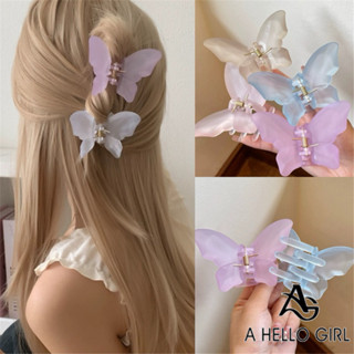 กิ๊บติดผม รูปผีเสื้อ หรูหรา สไตล์เกาหลี สําหรับผู้หญิง