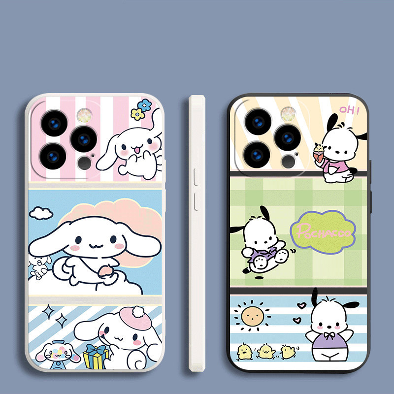 เคสโทรศัพท์มือถือแบบนิ่ม กันกระแทก ลาย Pochacco สําหรับ OPPO reno 11 10 6 7 8 9 PRO 6Z 7Z 8Z 7SE 8T 