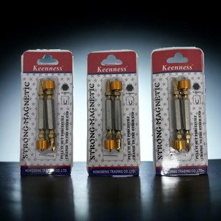 (1แพ็ค/2ดอก) Keenness ดอกไขควงปลอกแม่เหล็ก