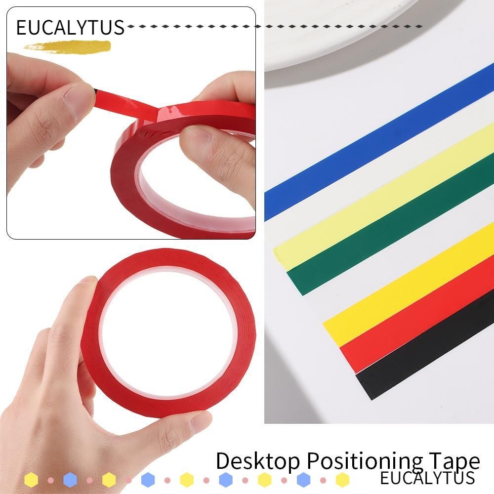 Eutus เทปกาว กันน้ํา มีฉนวนกันความร้อน สําหรับทําเครื่องหมายไวท์บอร์ด สํานักงาน DIY 1 ชิ้น