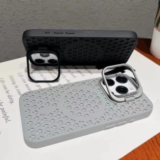 【Cellular Cooling TPU soft case/Grey】เคสโทรศัพท์มือถือ สําหรับ iphone 15 14 12 13 11 pro max