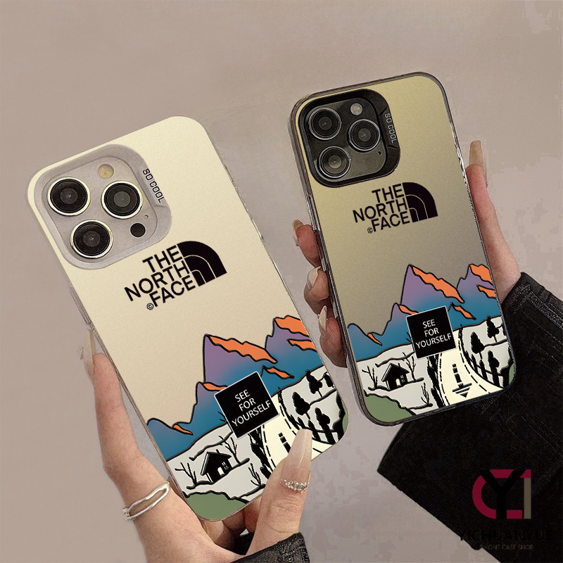 สำหรับ iPhone 13 12 14 11 15 Pro Max XR X Plus XS SE 7 8 รูปแบบภูมิทัศน์การ์ตูนกรณีโทรศัพท์กรณียากกันกระแทกและเคสไอโฟน