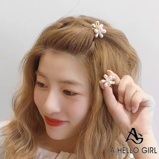 กิ๊บติดผม รูปดอกคามิเลีย ประดับไข่มุกน่ารัก เครื่องประดับ สํ…