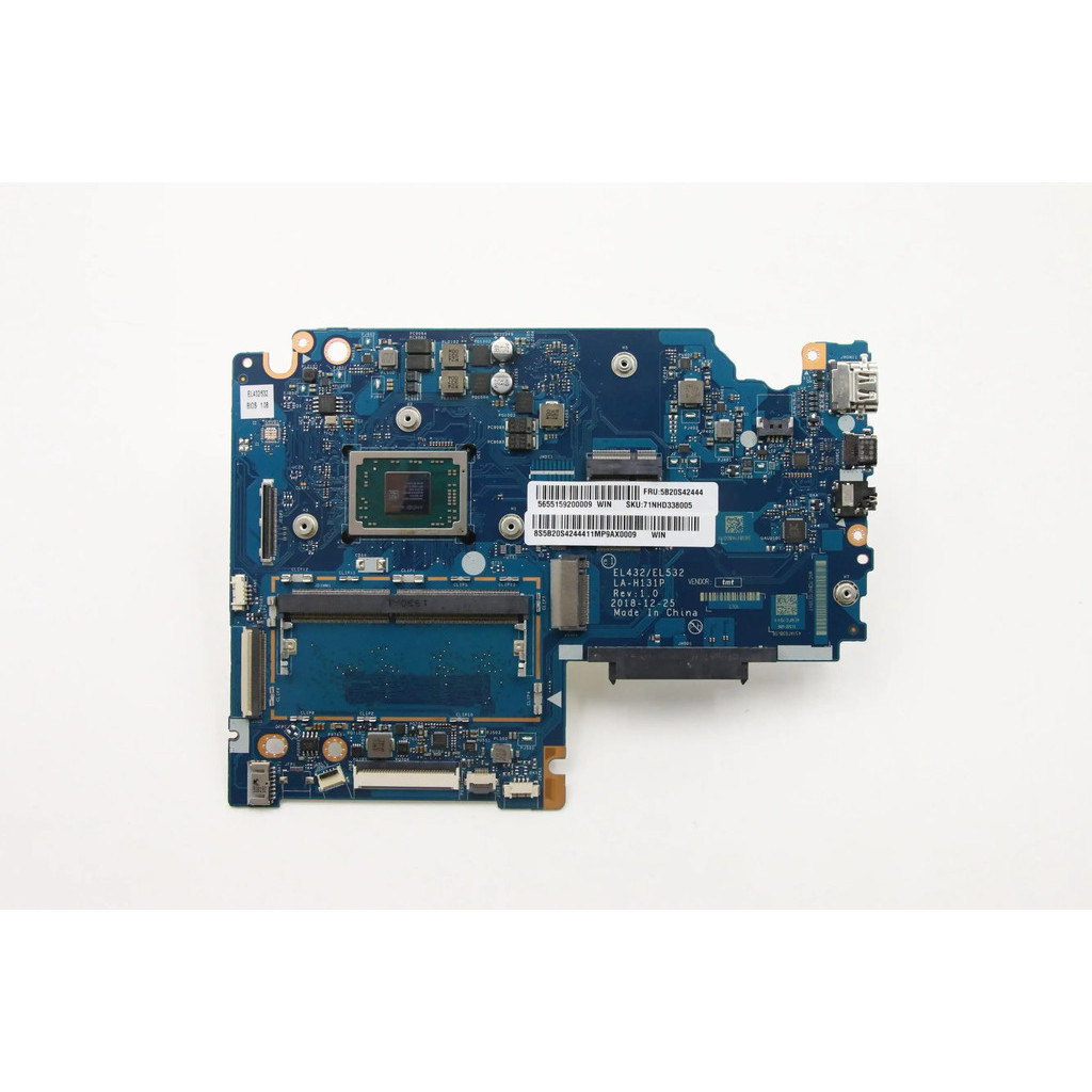 EL432/EL532 LA-H131P สําหรับ Lenovo Ideapad S340-15API แล็ปท็อป R3-3200 R5-3500 R7-3700 CPU 4GB RAM 