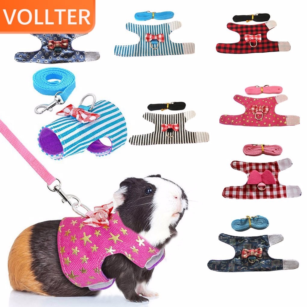 1/2/3 Ferret Harness – Walk Fuzzy Friend In Style And Comfort Strap On Harness Hamster Harness Rabbi