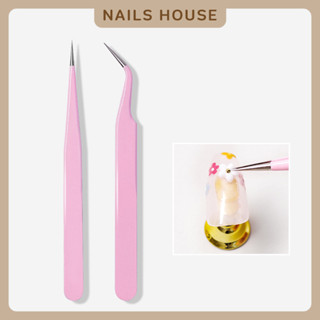 🏡 คีมคีบเพชร ตัวหนีบสติ๊กเกอร์ แหนบ ที่หยิบเพชร คีมคีบ อุปกร…