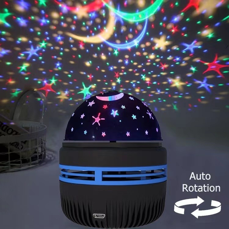 Disco Ball Light DJ โปรเจคเตอร์คริสต์มาส Strobe Party Light เพลงสําหรับรถยนต์ Home Party กระจก LED USB Magic Spinning โคมไฟเลเซอร์