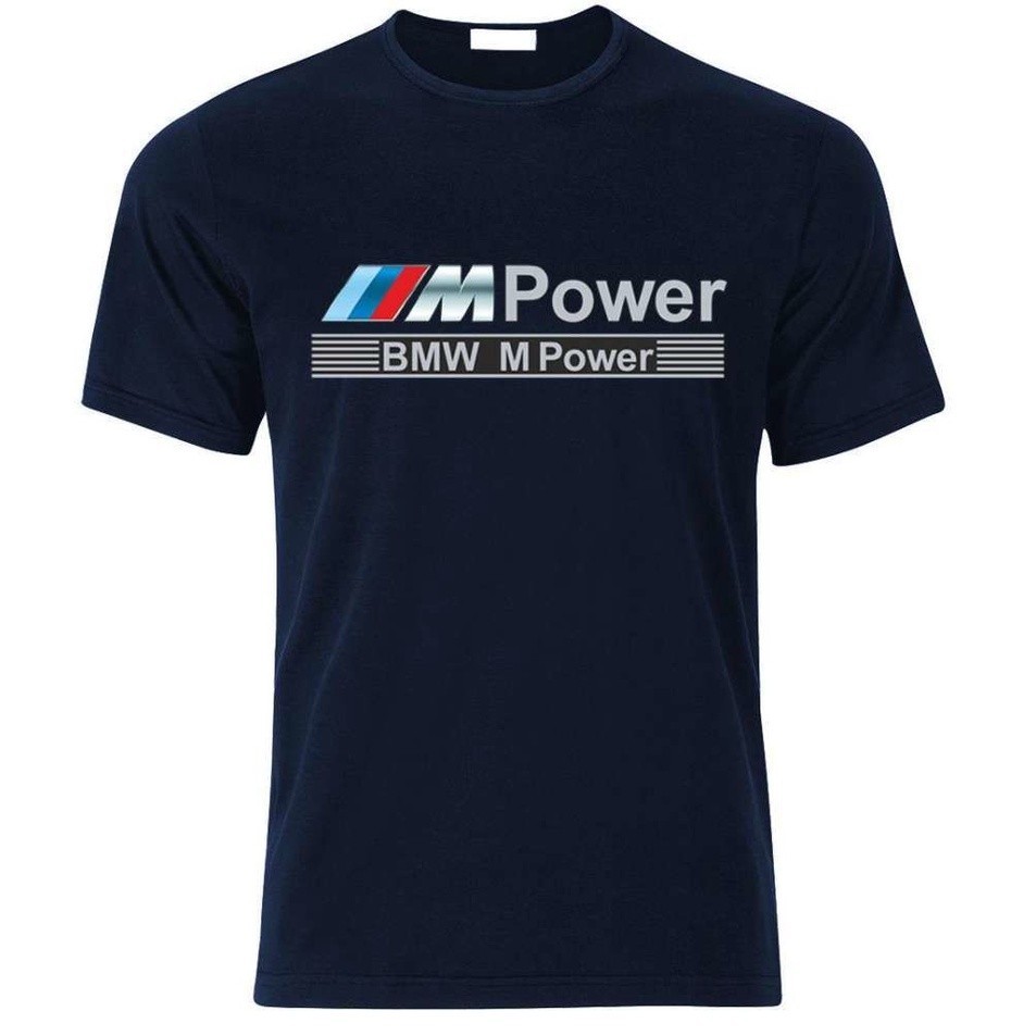 ใหม่ {XS-6XL} Bmw Power E60 E30 E39 E46 F10 Fan Weihnachtsgeschenk เสื้อยืดผ้าฝ้าย O-neck 993743