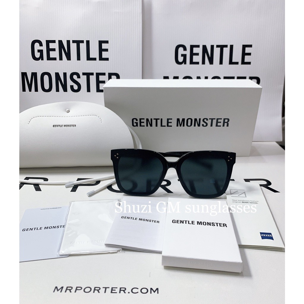 Her 01 ( สีดํา ) - GENTLE MONSTER SUNGLASSES Best Product Fashion [OS ]