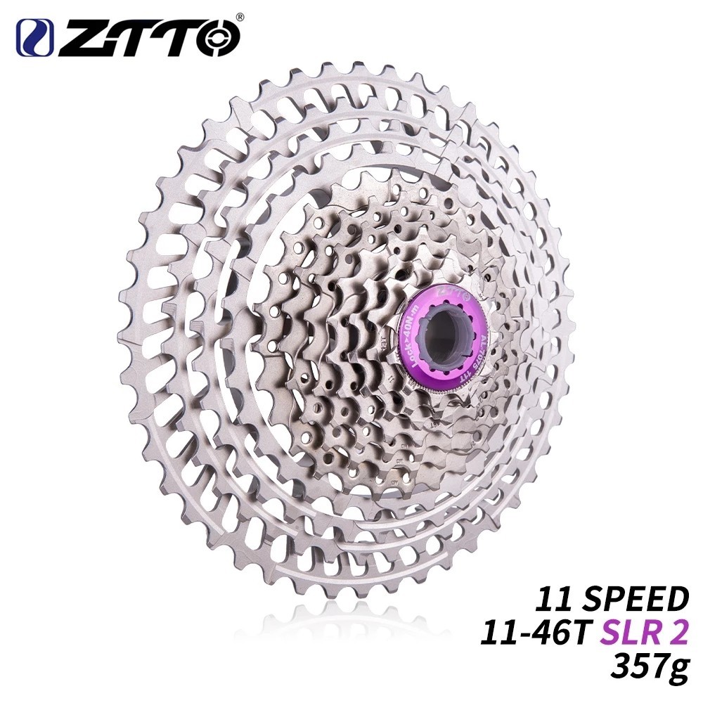 ZT 11 Speed 11-46T SLR 2 Bicycle Cassette HG Compatible 11s ultralight 46T CNC k7 For MTB GX X1 NX M