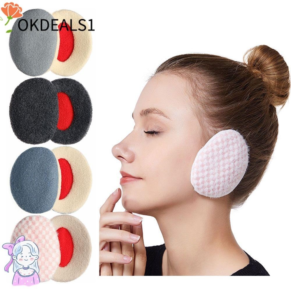 Dealshop ที่ปิดหูกันหนาว ผ้าฟลีซ ให้ความอบอุ่น แฟชั่นฤดูหนาว