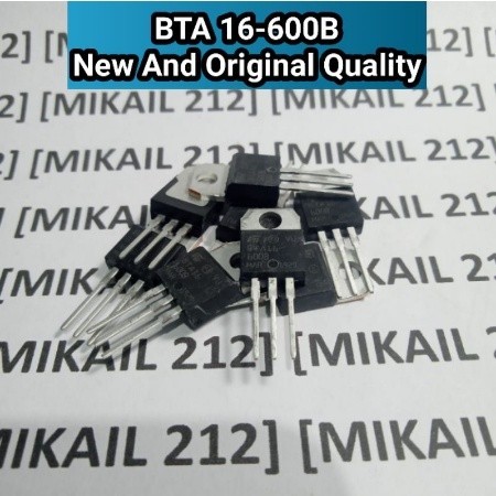 ทรานซิสเตอร์ BTA16-600B/BTA16 600 B/BTA 16A 600V Triac เดิม