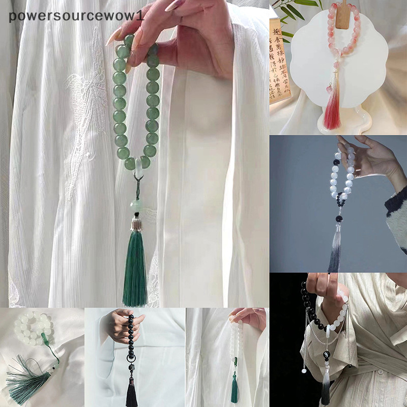 Wow 12 มม.Sel สร ้ อยข ้ อมือสไตล ์ โบราณมือ Twisted ลูกปัดลูกปัดพุทธทิเบตลูกประคําจี ้ เครื ่ องประ