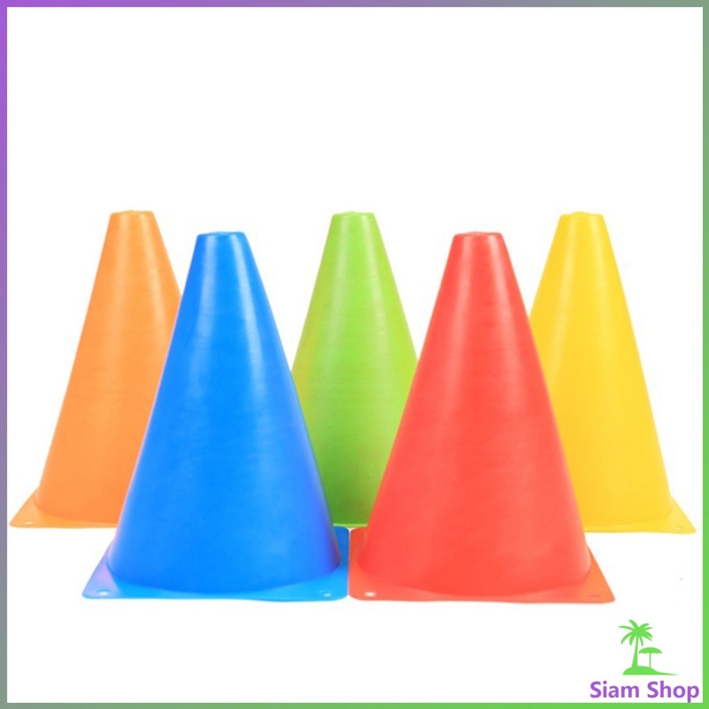 Siam กรวยฝึกซ้อม กรวยซ้อมวิ่ง ซ้อมกีฬา ฟุตบอล Sport Training Cones
