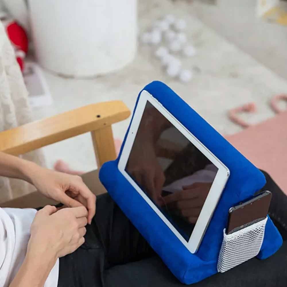 Tablet Pillow Holder Stand Book Rest Reading Bed Support Cushion
