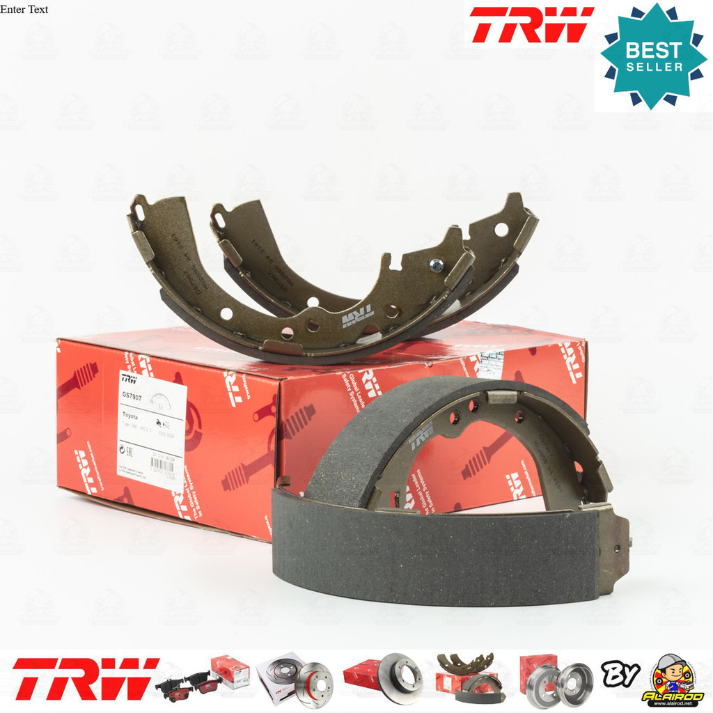 TRW ผ้าเบรคหลัง Toyota TIGER,TIGER D4D 2WD ตัวเตี้ย ปี 98-03 GS 7907 โตโยต้า ไทเกอร์