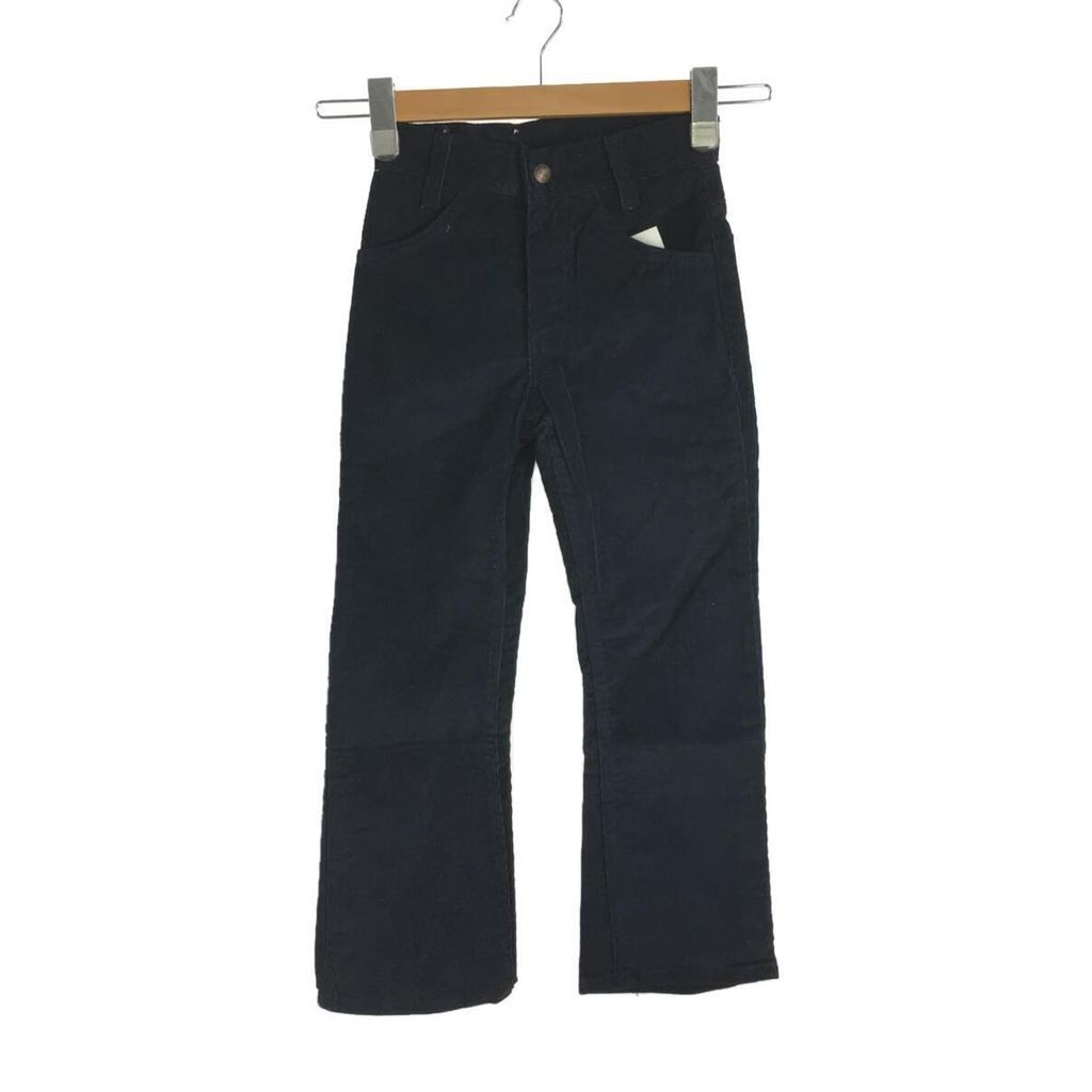 Levi's Kids Bottom Bottoms US8 Corduroy BLK 70s- 42TAON with Flashers Direct from Japan Secondhand
