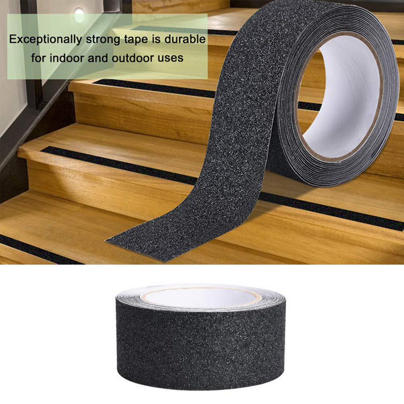 1 PC Heavy Duty Anti Slip เทปกันน้ํากลางแจ้ง Grip เทปสําหรับบันได Steps Ramp สเก็ตบอร์ดกาวลื่นแถบ