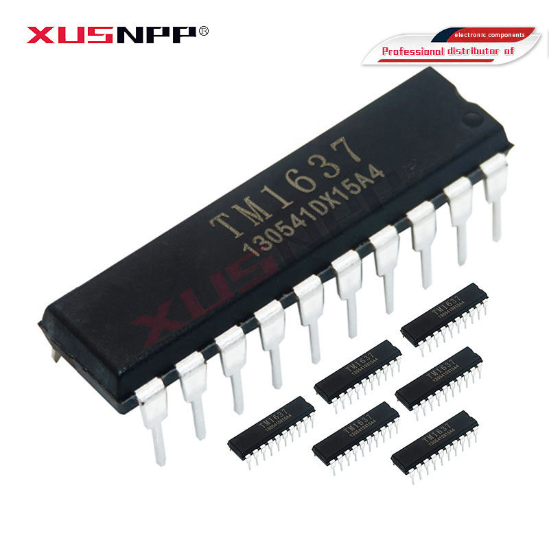 10 ชิ้น TM1637 DIP-20 TM1616 TM1650 DIP-16 TM1630 TM1636 DIP-18 ส่วนประกอบอิเล็กทรอนิกส์