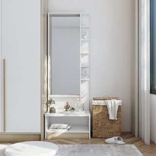 Koncept Furniture โต๊ะแป้งแบบยืน KC-PLAY รุ่น DRESSI สีขาว-ล…