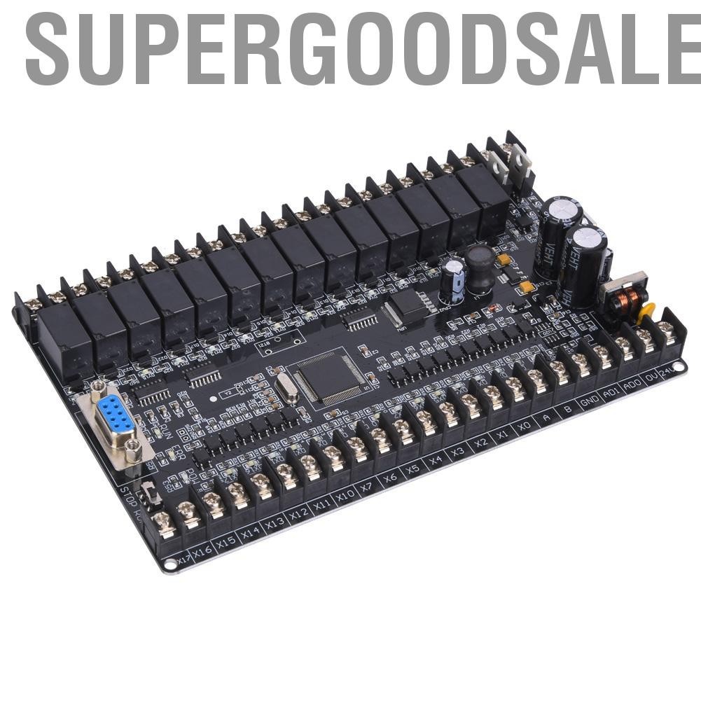 Supergoodsales Programmable Logic Controller 32-bit CPU 32MRT+458+2AD+Clock PLC Industrial Control Board for Automatic Applications