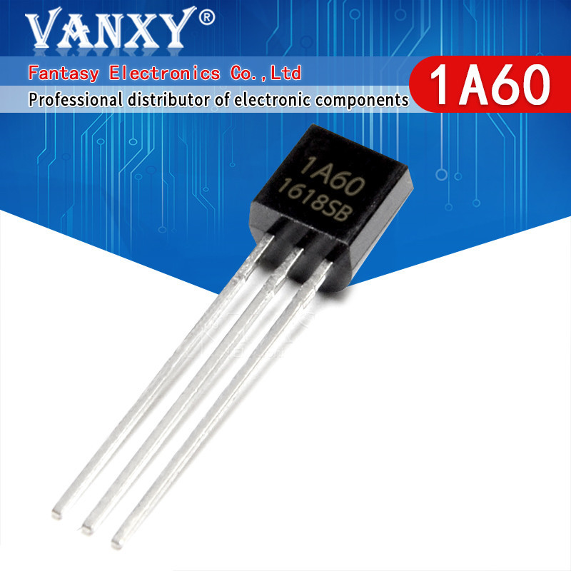 10 ชิ้น 1A60 TO-92 ALJ1A60 Triac 1A 600V ส่วนประกอบอิเล็กทรอนิกส์