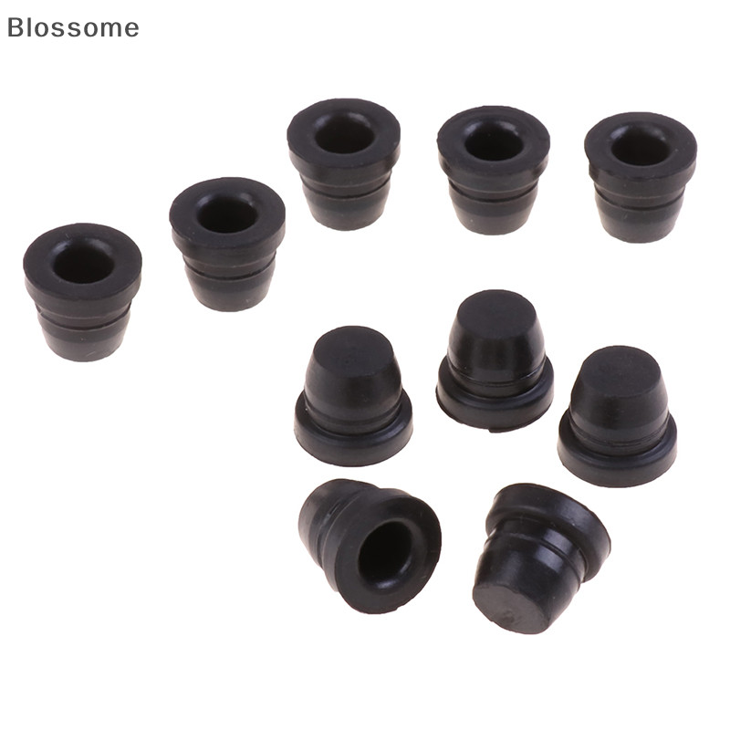 Blossome 2pcs เบรค Caliper Bleed สกรูจุกนมฝุ ่ น Cap-Cover ยางรถจักรยานยนต ์ รถยนต ์ ใหม ่