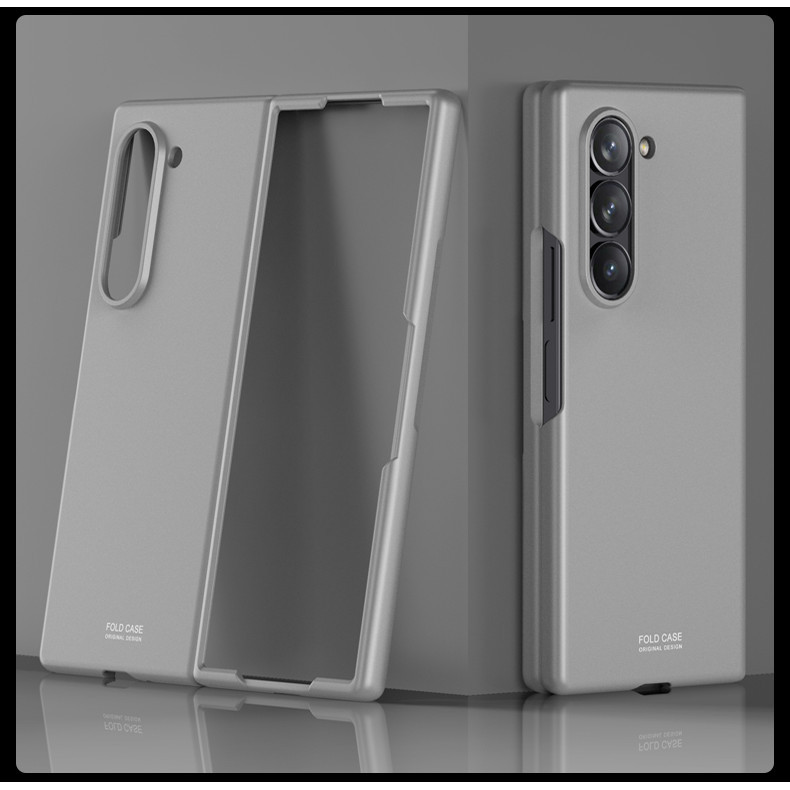 สําหรับ Samsung Galaxy Z Fold 6 Case ELVEV สวย Anti-sweet Micro Matte PC เปลือกพับ