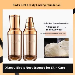 Feotznw Birds Nest Liquid Foundation Long-lasting Waterproof Sweatproof Physical Sun Protection Face แต่งหน้ารองพื้นกันน้ํา