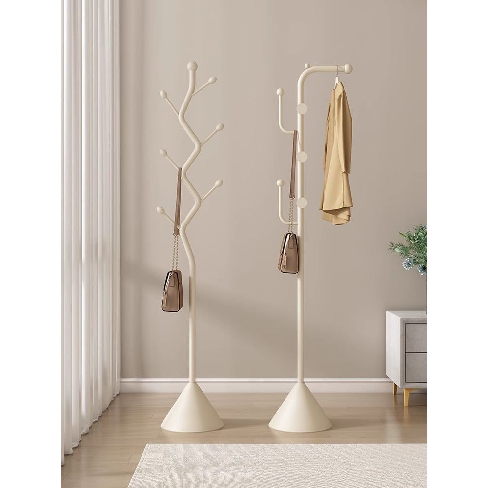 ไม้แขวนเสื้อครีม,ชั้นวางเสื้อ,ทางเข้าห้องนั่งเล่น,ห้องนอนเรียบง่าย,ที่แขวนในครัวเรือน